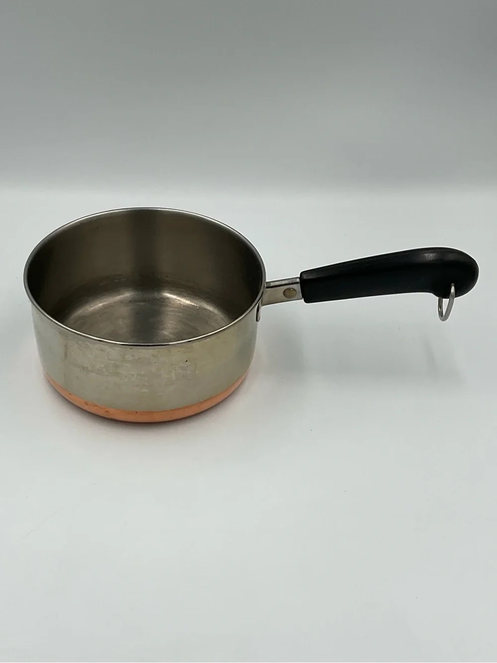 Vintage 1qt 1801 Revere Ware Copper-clad Stainless Steel Saucepan -No Lid